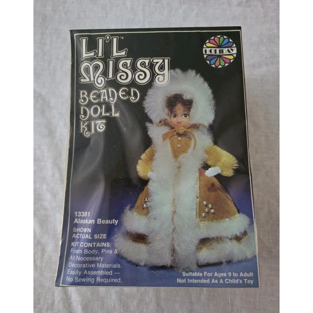 Li’l Missy 13381 Alaskan Beauty New Sealed Beaded Doll Kit
